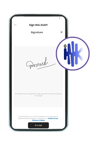 Right E-Signature Method