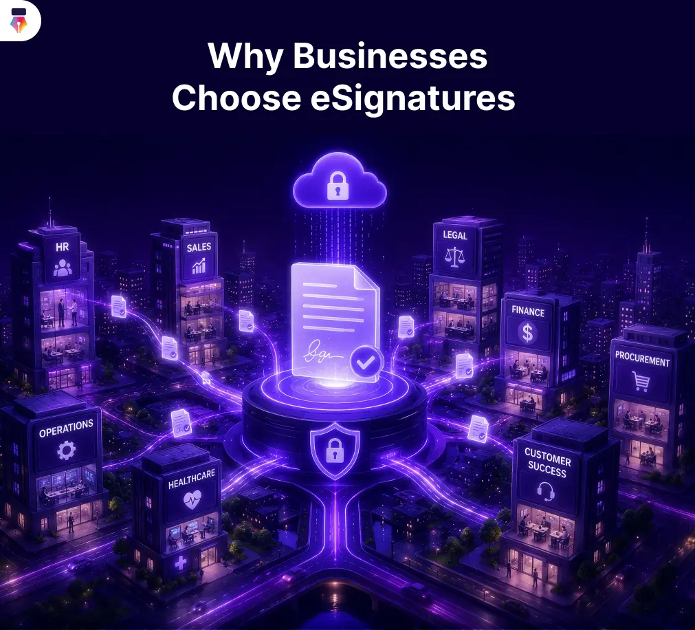 Why businesses choose electronic signatures for secure and efficient document signing